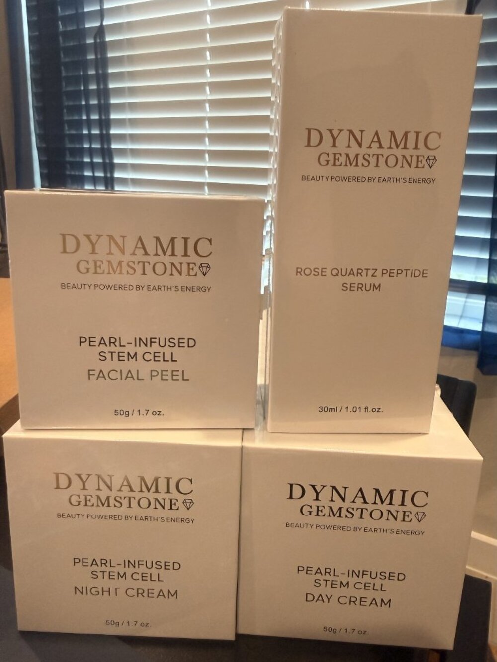 Dynamic Gemstone Pear Infused 4-piece set